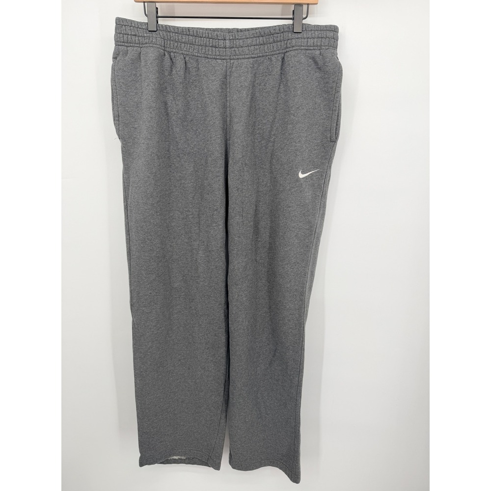 Nike Sweatpants Mens XL Grey Fleece Joggers 826424-071